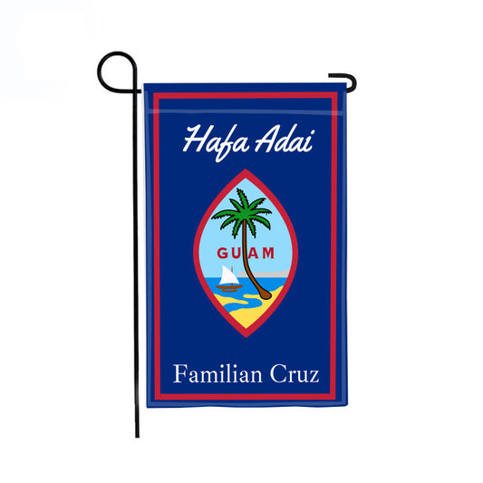 Guam Seal Personalized Garden Flag