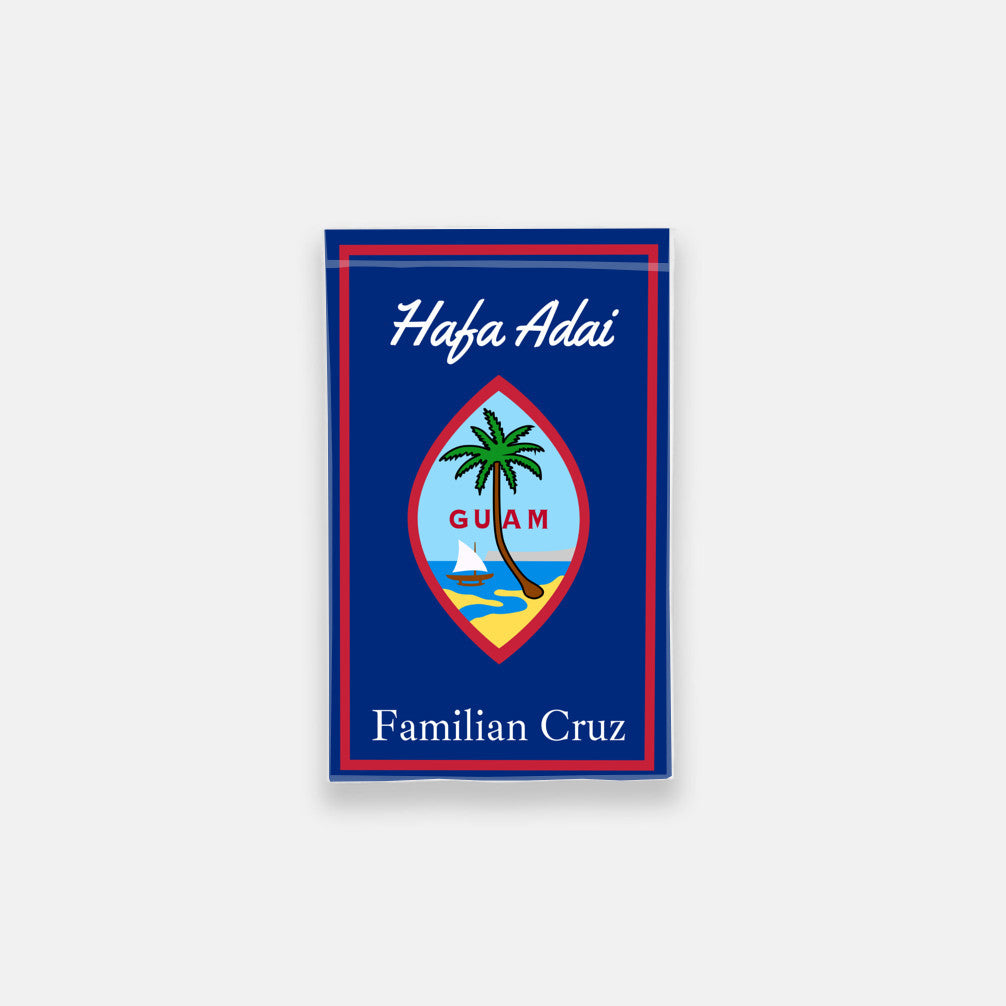 Guam Seal Personalized Garden Flag