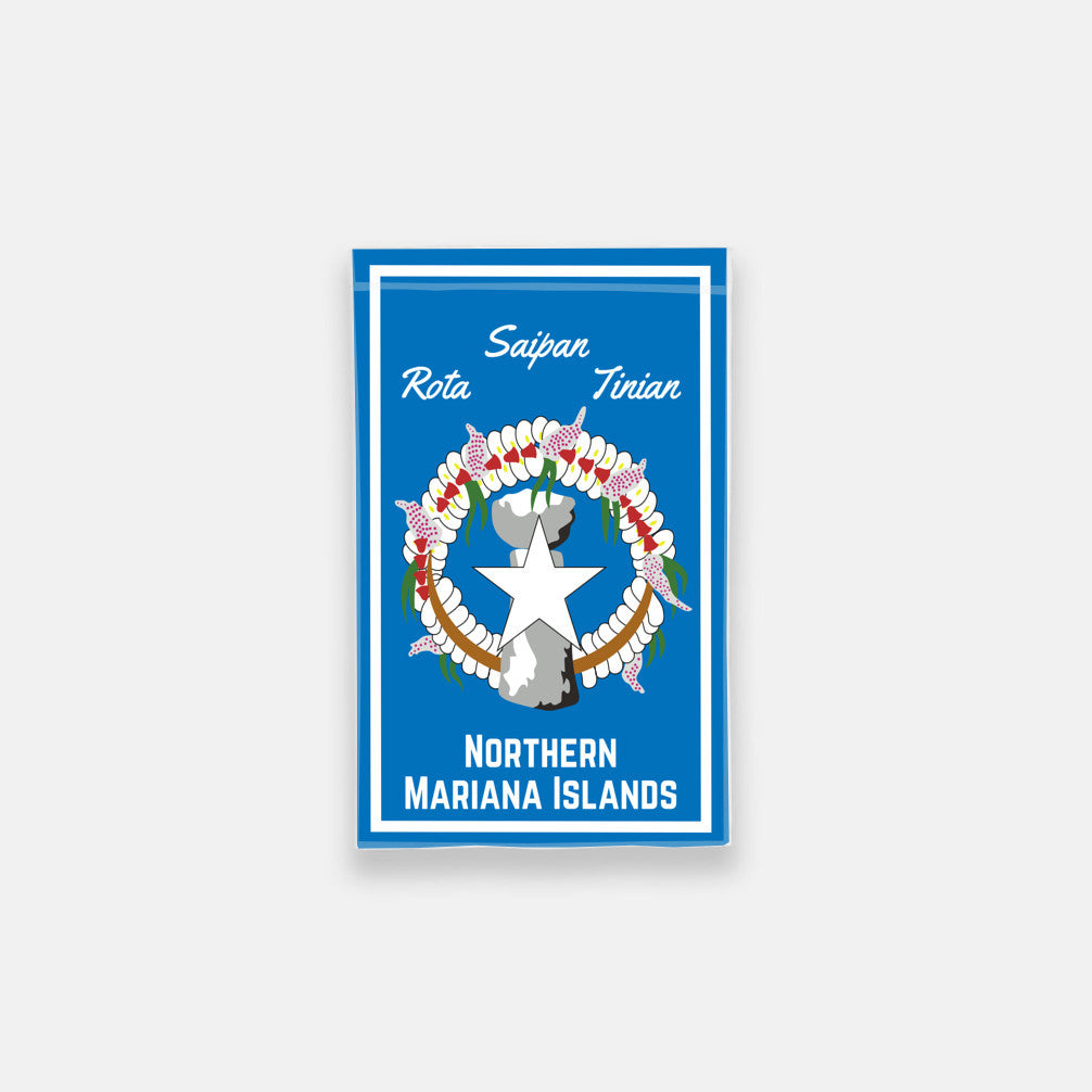 Northern Mariana Islands Saipan Rota Tinian Personalized Garden Flag