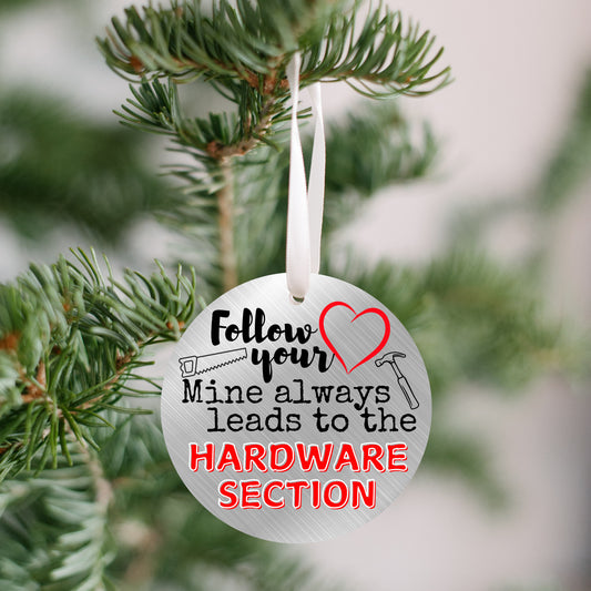 Ornament Hardware Lovers Follow Your Heart