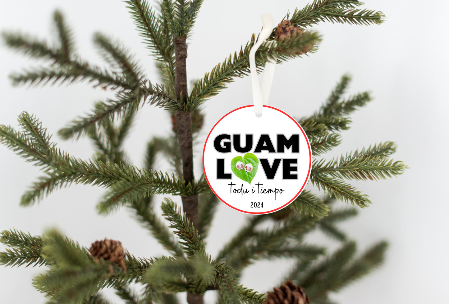 Guam love pugua pupulu ornament, todu i tiempu christmas decoration 2024, relatives family celebration, island culture